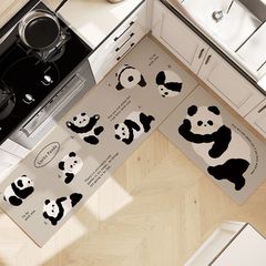 Cartoon Cute Animal Diatomaceous Earth Doormat Restaurant Absorbent Oil-Proof Doormat Durable Kitchen Doormat Manufacturer Wholesale