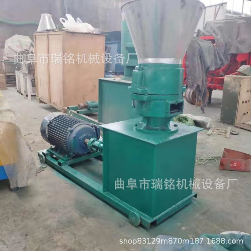 养殖场牛羊干湿草粉饲料颗粒机TGFF鸡鸭鹅造粒机漂浮鱼饲料膨化机