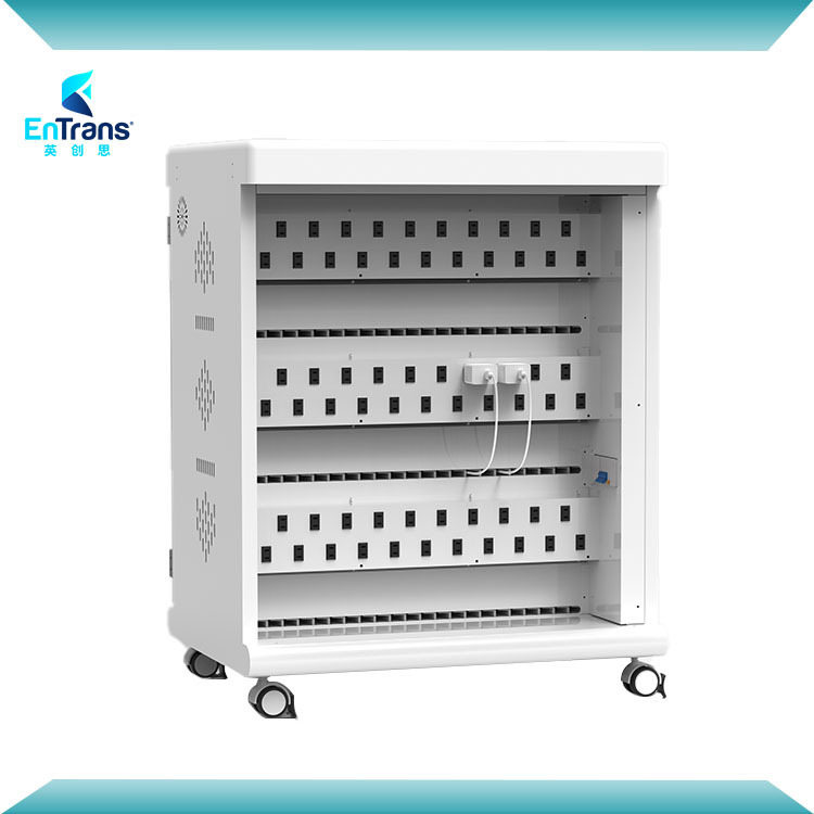 Yingchuangsi row plug tablet computer charging cabinet 66-station mobile centralized charging car with indicator light function