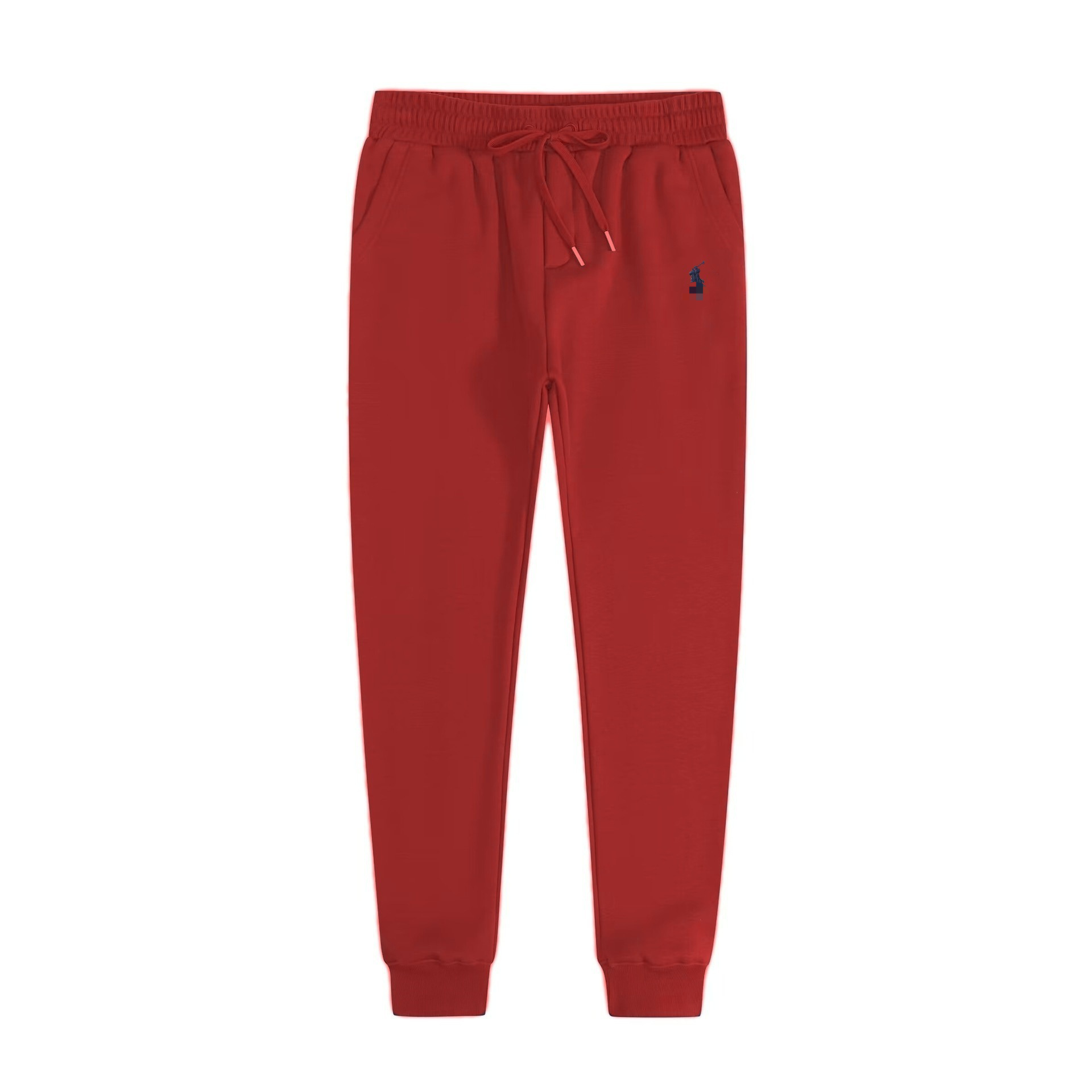 Red pants-sapphire blue label