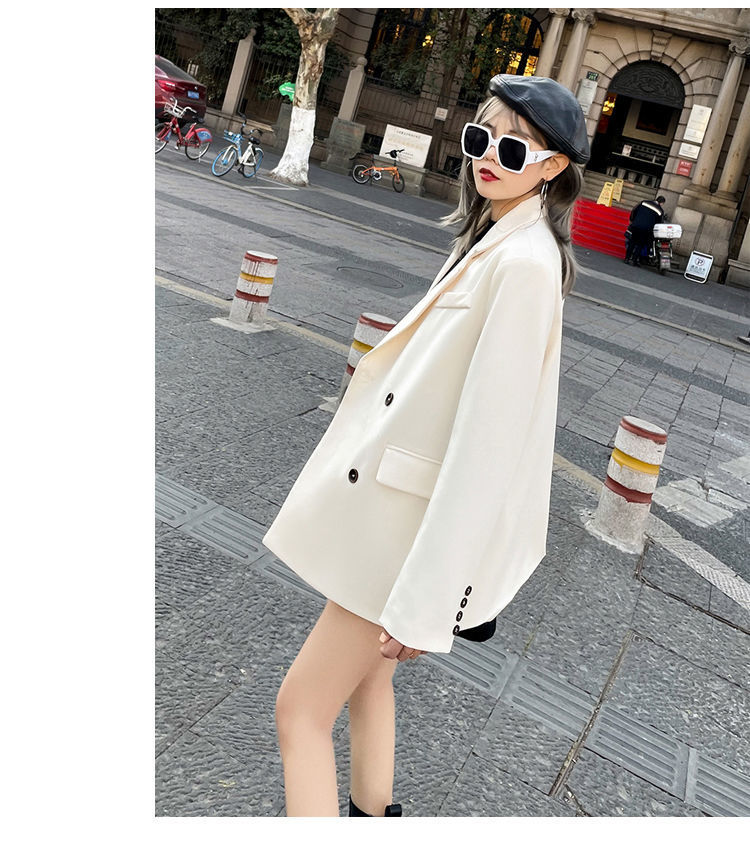 British Style Women's Blazer Jacket High-end Casual Fashion Coat_voghion.com