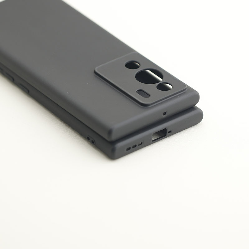 Funda protectora suave de TPU negro mate con orificios de precisión anti-caída para teléfono móvil Nubia Z80 Ultra, compatible con Z60S Pro