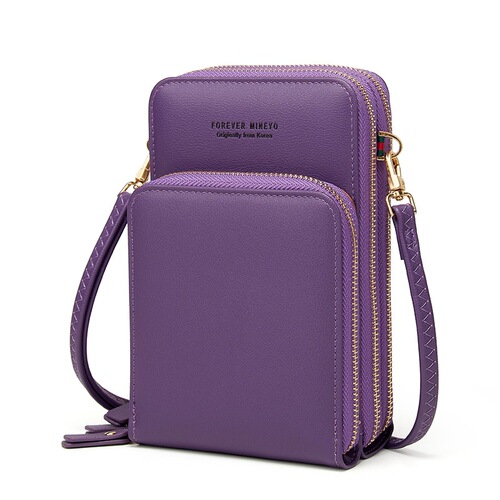Foreign trade touch screen mobile phone bag shoulder crossbody women's large capacity coin purse coin bag multifunctional card holder Y191