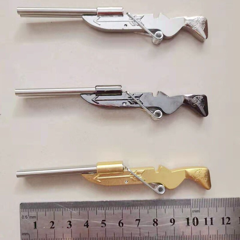 Cross-Border Hot-Selling Mini Palm Toys, Handicraft Ornaments, Anime Model Wolf Head Double-Tube Toys [No. 38]