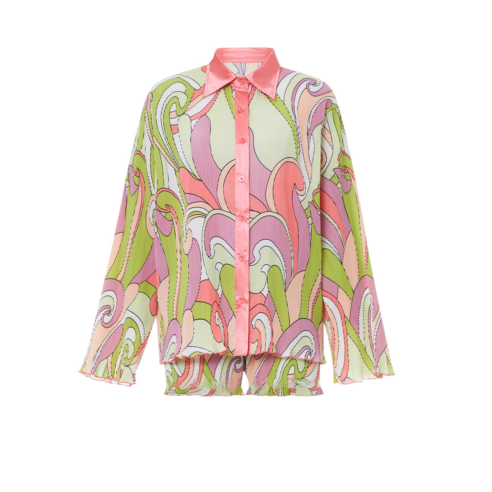 Title 12, Ženski kostim sa cvetnim printom na reveru Eleg...