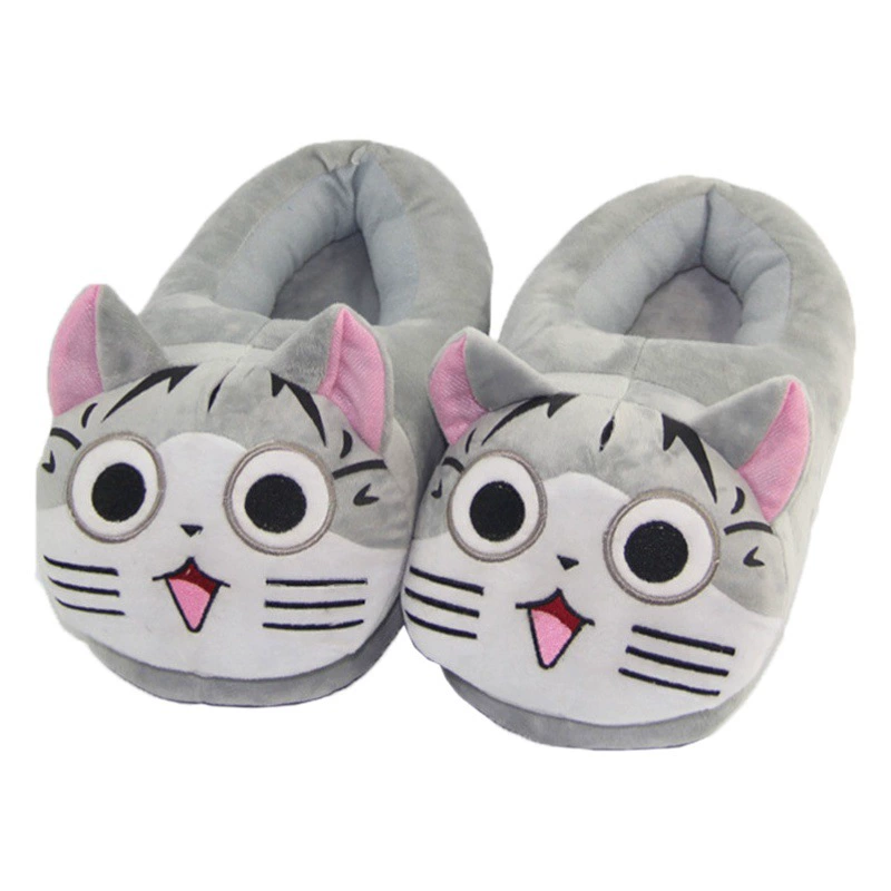 2025 трансграничный мультфильм аниме хлопчатобумажные туфли осенние и зимние пары дома в помещении и хлопчатобумажные туфли для мужчин и женщин