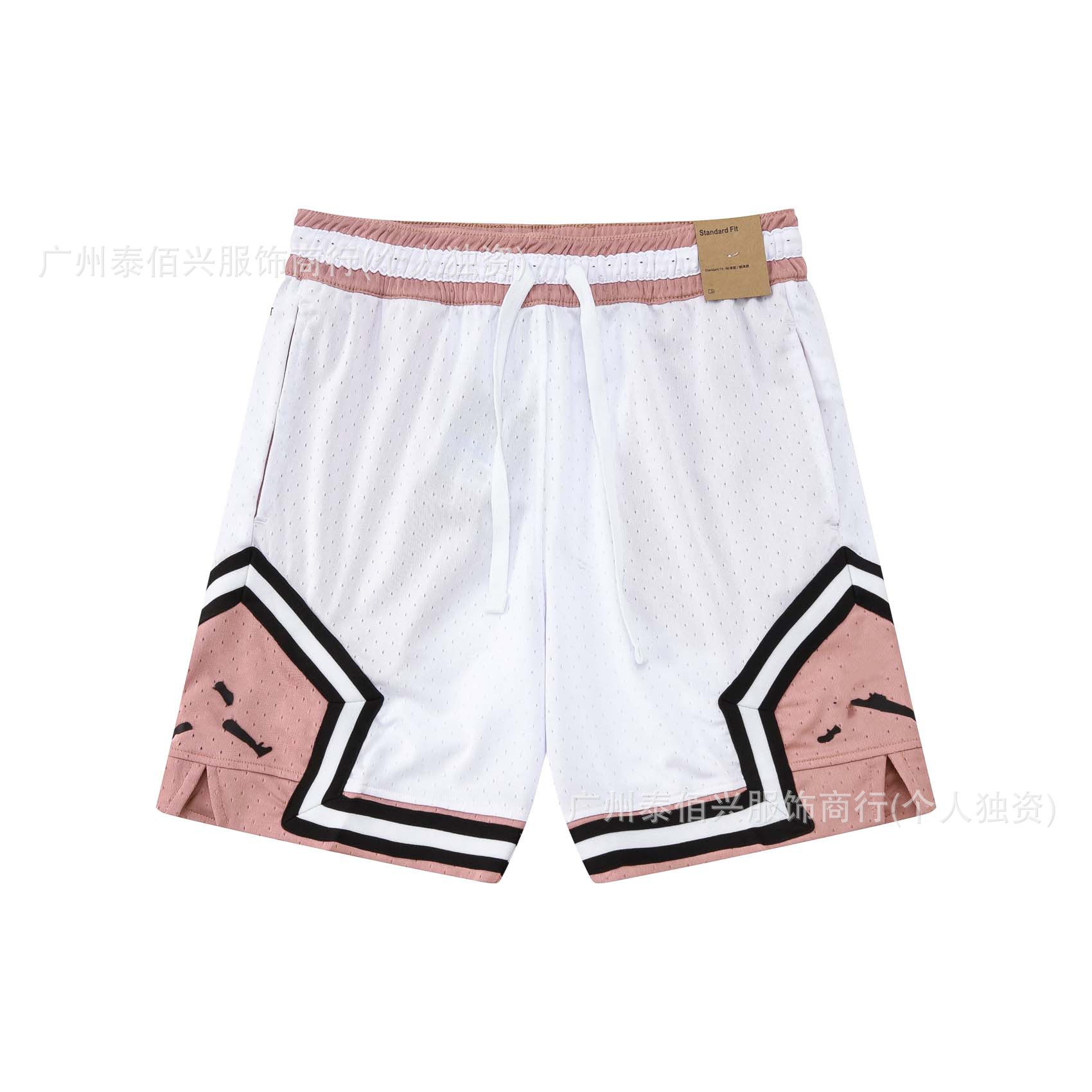 Nuevo estilo americano AJ trapecio moda transpirable deportes de secado rápido pantalones de cinco puntos pantalones de entrenamiento pantalones cortos de baloncesto pantalones cortos de futbol