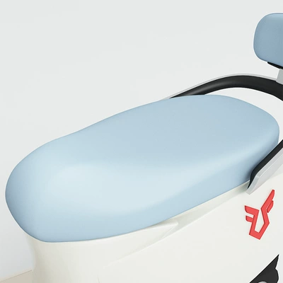 Motorcycle cushion Cover, Electric Bike Seat Cover, Motorcycle - blue-small