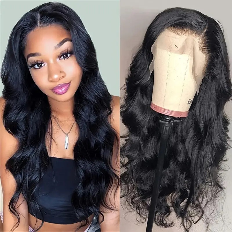 Peruca sintética lace front ondulada estilo europeu_voghion.com