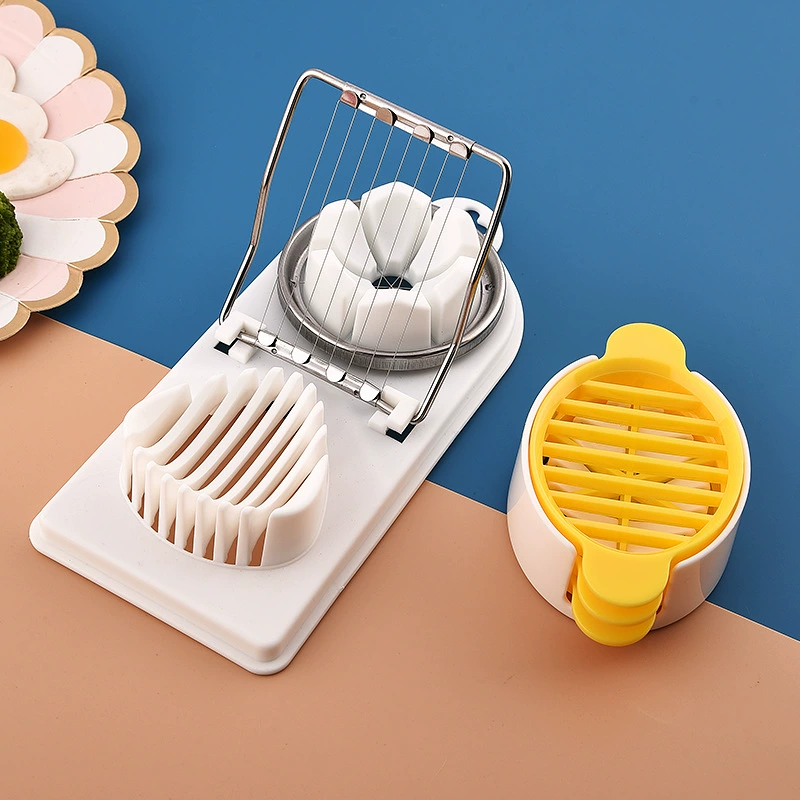 Multifunctional egg cutter three-in-one cutter household preserved egg splitter sliced preserved egg slicer