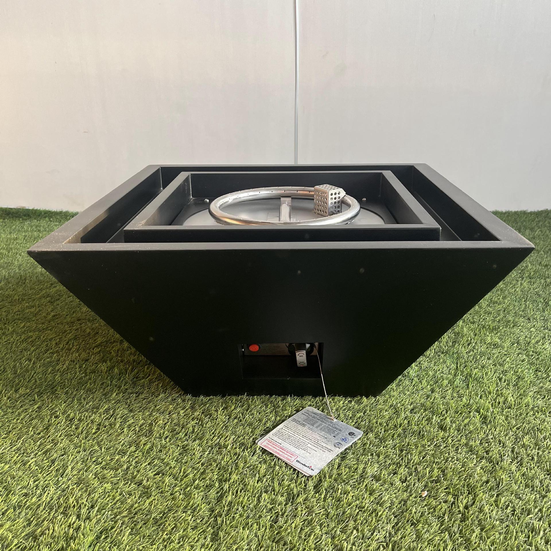厂家直供耐候钢火盆加工锈色工艺防风火盆现货批发