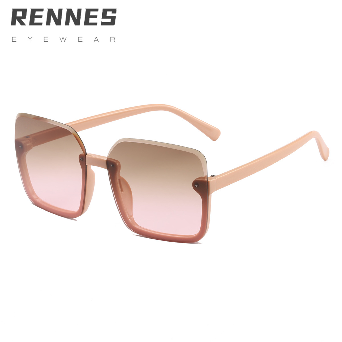 2021 nueva moda ins Internet Celebrity gafas de sol ligeras y cómodas gafas de sol simples de la calle de las mujeres gafas de sol