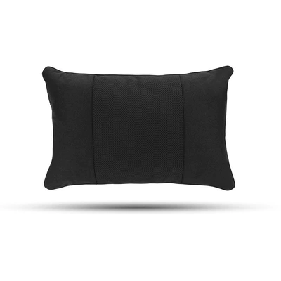 Headrest – Auto, and Aito - black-perforated-lumbar-support-pillow
