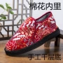 女式手工冬季加厚棉鞋