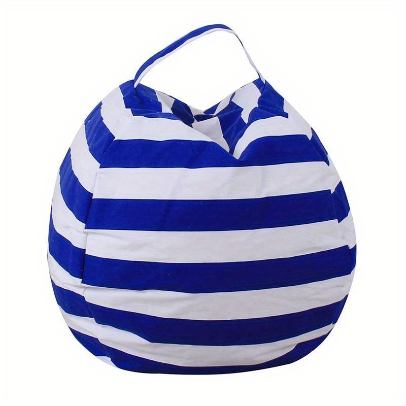 Bolsa de almacenamiento de juguetes de peluche para niños, bolsas de sofá creativas para niños, colcha de algodón de gran capacidad, cremallera, explosión transfronteriza