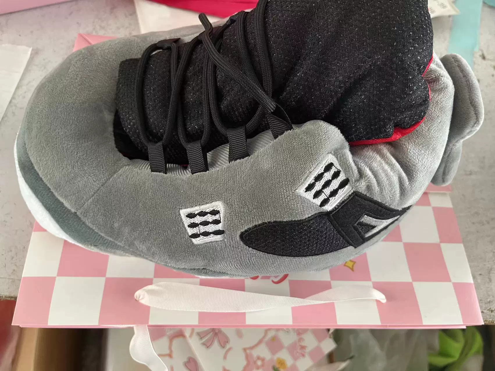 Тапочки Air Jordan демисезонные комфортные тёплые, размеры 36–44, тканевая или кожаная подошва