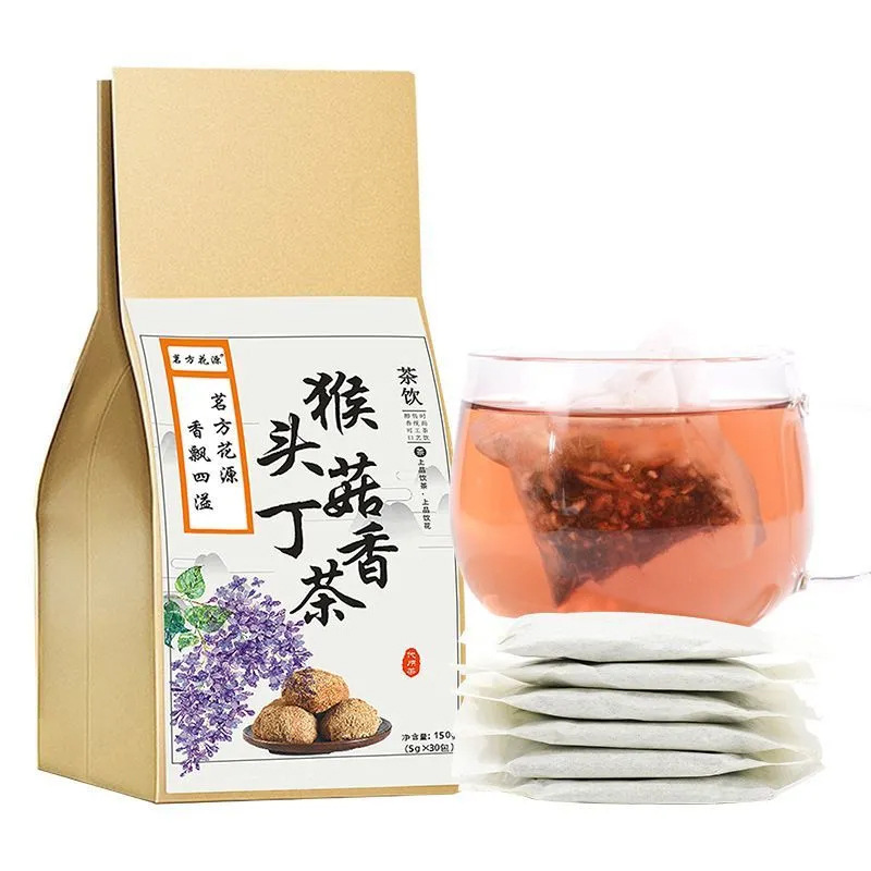 猴头菇丁香沙棘茶150克装茶丁香茶养生花茶无纺布三角包源头工厂|undefined