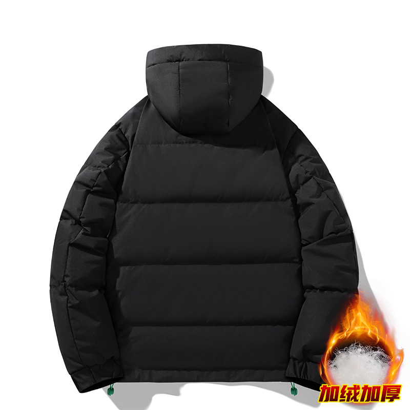 2025 invierno de moda nueva chaqueta de plumón gruesa hombre de negocios de alta calidad abrigo cálido y frío nuevo producto