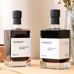 晶白料700ml方形洋酒玻璃瓶 500毫升白酒瓶 xo威士忌酒瓶玻璃酒瓶