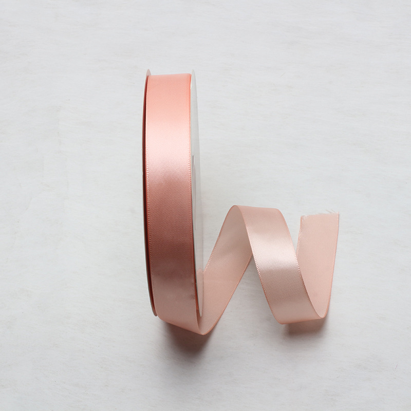 Huaxi cinta de poliéster de color sólido material de embalaje ramo de flores cinta de color sólido pastel cinta caja de regalo corbata