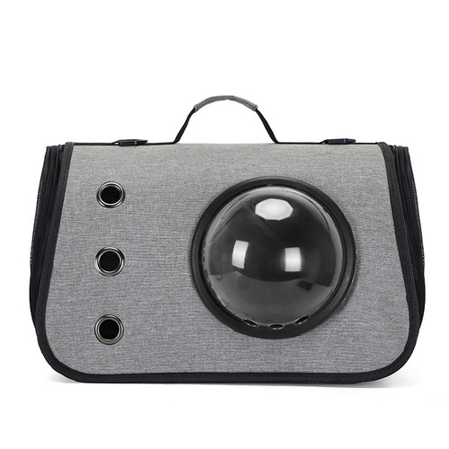 Cat Bag New Folding Portable Space Capsule Pet Bag Oxford Cloth Crossbody Portable Breathable and Comfortable Cat Backpack