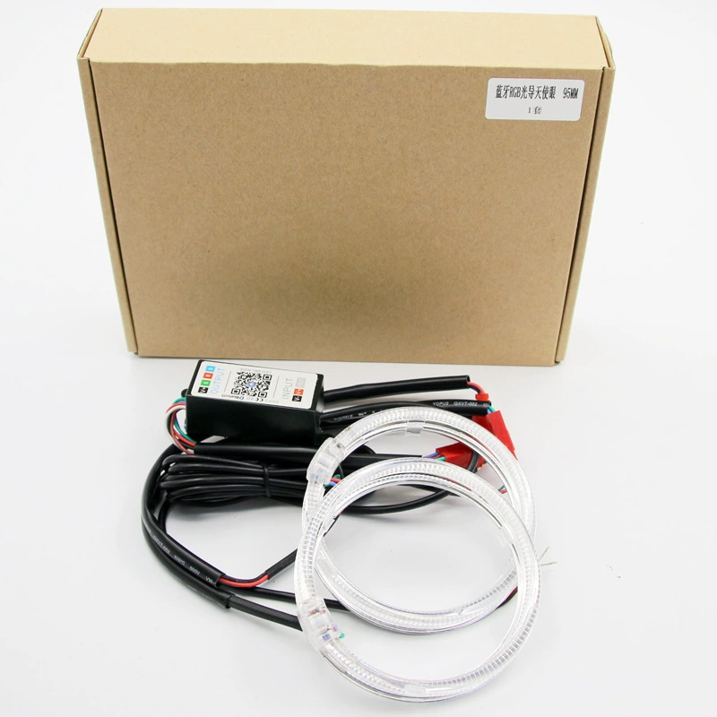 Новый красочный APP один на один на один на один на один на один на один на один на один ангел авто аксессуары линзы светодиодный световод ангел глаз злой глаз декоративный свет