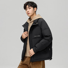 工厂直批短款羽绒服男士新款生活系列男装立领冬季鸭绒运动服