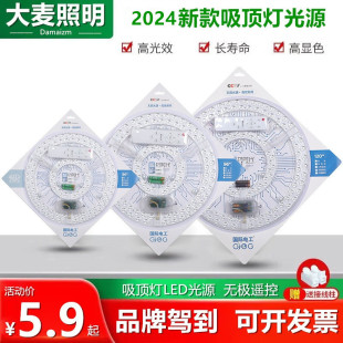 International Electrician led wick ceiling lamp led module light source genuine ring lamp round replacement lamp board lamp panel