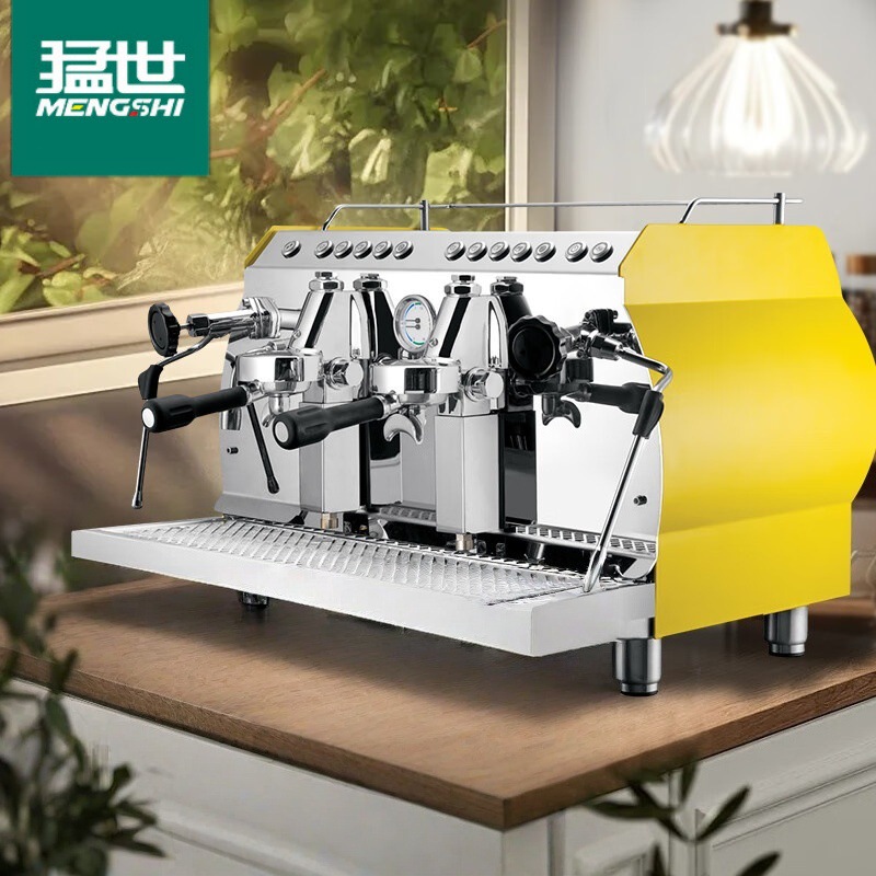 Máquina de café de molienda de tipo comercial, máquina de café semiautomática