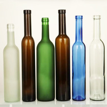 红酒瓶空瓶厂家批发500ml750ml洋酒瓶墨绿色玻璃自酿葡萄酒可定制