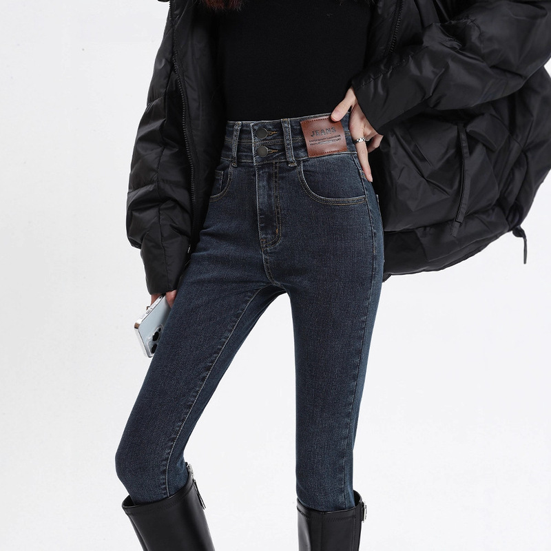 Women's Skinny Jeans for Spring and Summer, Slim-Fit Pencil Jeans for Petite Women, Denim Pencil Pants, Women's Skinny Jeans Women's Skinny Jeans for Spring and Summer, Slim-Fit Pencil Jeans for Petite Women, Denim Pencil Pants, Women's Skinny Jeans