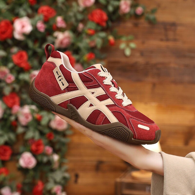 Mesh German Training Shoes for Women 2026 Spring New Versatile Comfortable Sports White Shoes Breathable Soft-Soled Casual Sneakers