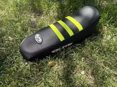 off-road motorcycle, Motorcycle Safety Supplies - yellow-stripes-seat-cushion-assembly