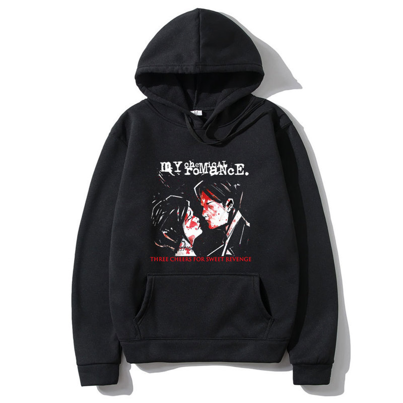 My Chemical Romance Cheers to Sweet Pattern Sweatshirt for Men and Women, Fashionable Sweatshirt