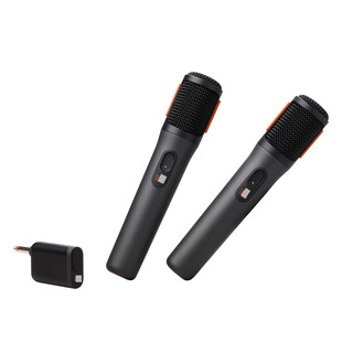 Cross-Border Foreign Trade One-To-Two Wireless Microphone Performance Stage Karaoke Host Live Broadcast Hand-Pulled Audio Microphone