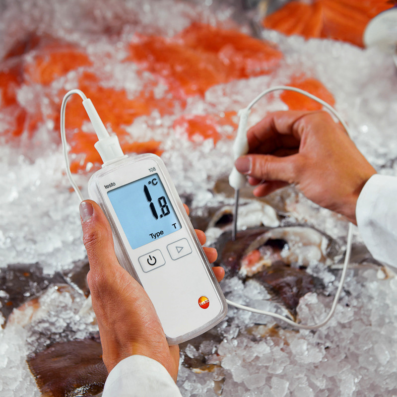 德图testo108防水型食品测温仪测温计温度计刺入式温度仪