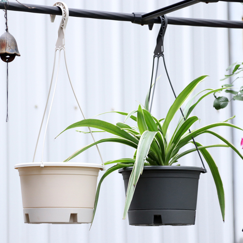 屋内怠惰な植木鉢ガロン吊り鉢吊り下げプラスチックガロン鉢鉢植え吊り下げ植物植木鉢工場直販|undefined