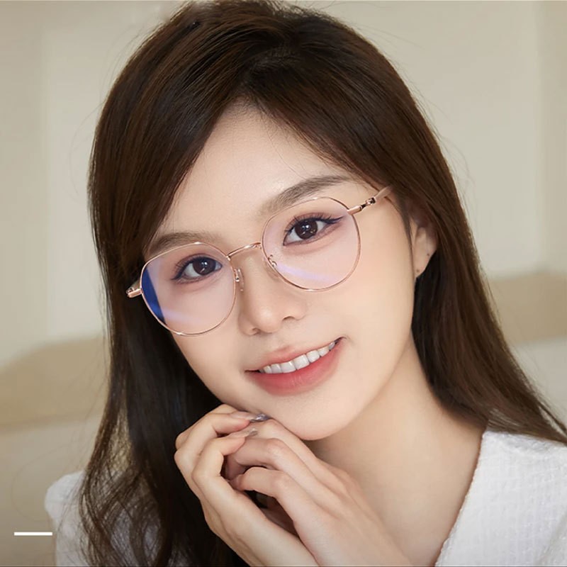 Gafas de lectura de estilo occidental de alta definición, lectura de marco grande, lectura de periódicos, modelos calientes de mediana edad y ancianos, gafas de lectura ultraligeras de metal de celebridades de Internet que reducen la edad