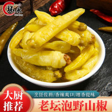 环永老坛泡椒野山椒农家小米辣散称不加水净重酸辣四川泡椒