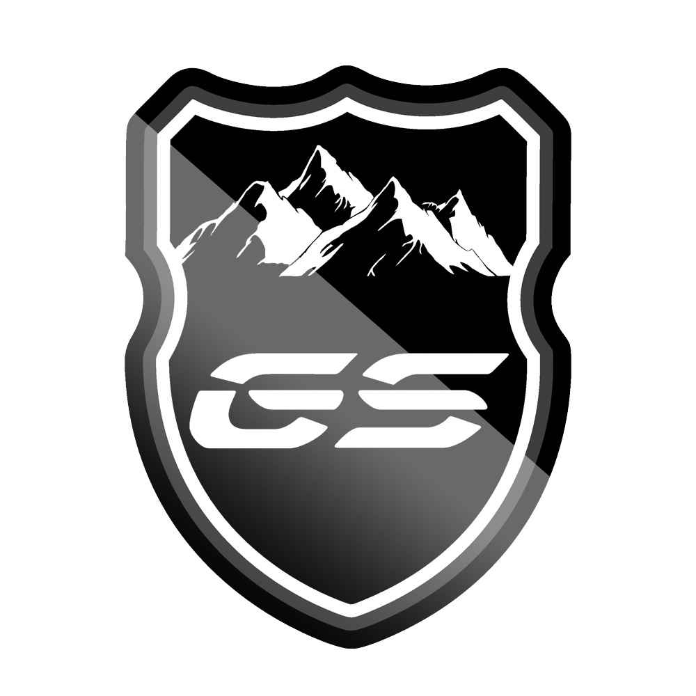 Para motocicleta BMW R1200GS R1250GS versión de la etiqueta del parabrisas del maletero universal