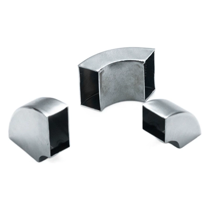 Локоть квадратной трубы из нержавеющей стали 90 градусов прямоугольный под прямым углом сварочные токарные аксессуары белый стальной Железный кронштейн квадратный плоский трубный локоть