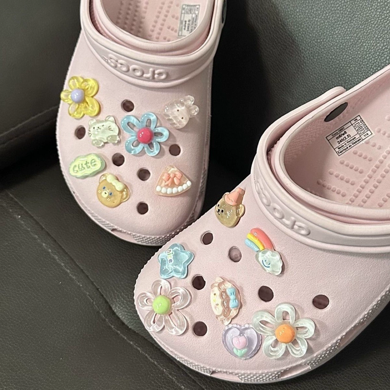 Обувь, радуга съемный ремешок для обуви, цветочный