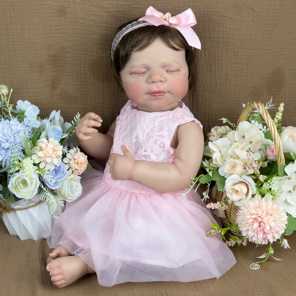Ca bebé muñeca de simulación recién nacido suministro de 20 pulgadas muñeca le exportación transfronteriza un bebé pas