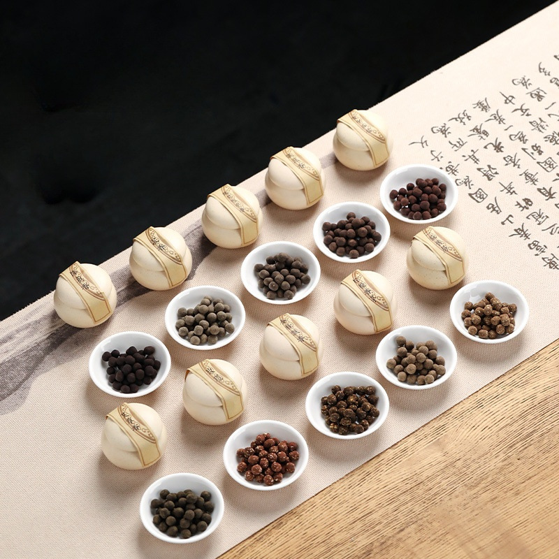 古方手工香丸合香鹅梨帐中香随身佩戴香囊球蜜丸二苏旧局桂花香薰