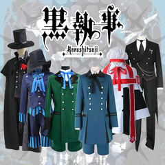 ハロウィーン衣装黒執事コスプレシャール坊ちゃん唱詩班ドレスタキシードcos服販売あり