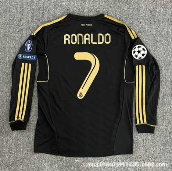 レアル・マドリード レトロジャージコレクション 半袖ファンバージョン 長袖 ロナウド・ロモス・クロス サッカーユニフォーム 工場直販|undefined