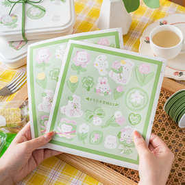 绿豆糕包装盒贴纸绿豆冰糕蛋黄酥盒子礼品盒装饰贴端午季不干胶