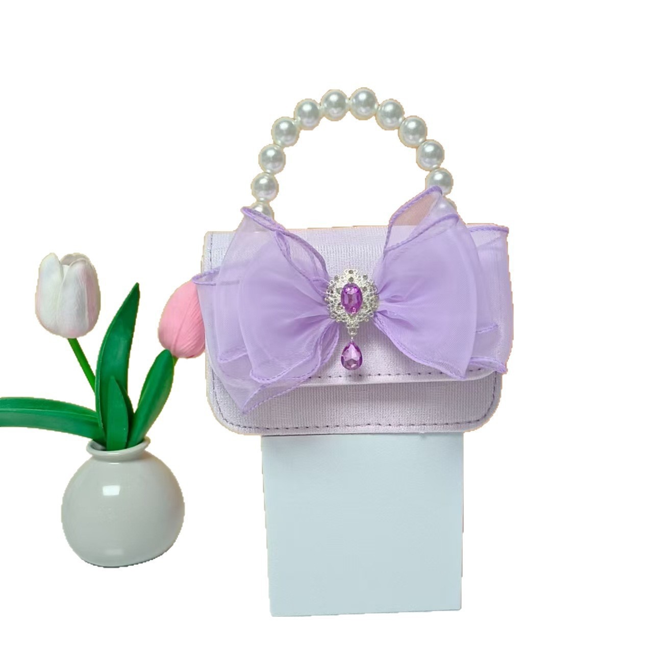 Nuevo tipo de bolsos para niños, bolsos de moda, bolsos de princesa de viento, bolsos portátiles lindos para chicas, bolsos de red para bebés.