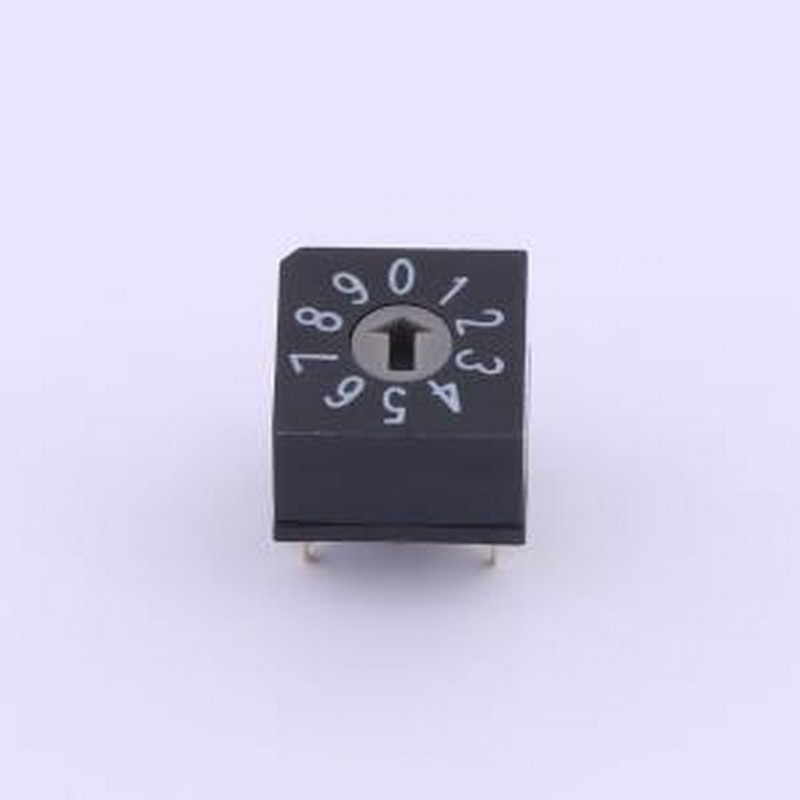 QDR-10 旋转编码器 Q系列 旋转编码开关 插件,10x10mm