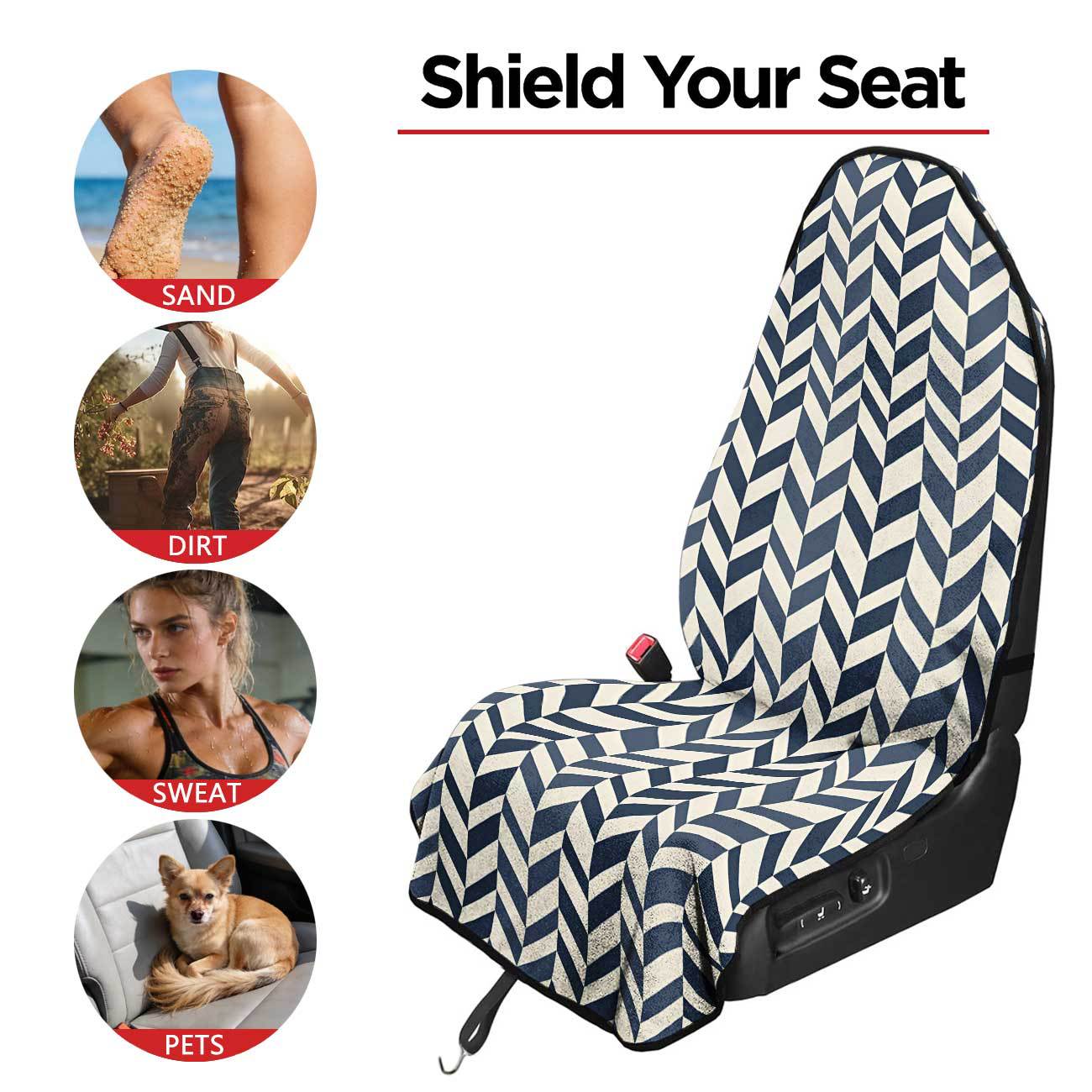 Car seat towel cover for front seats, suitable for gym and exercise, universal for all seasons, car use 171